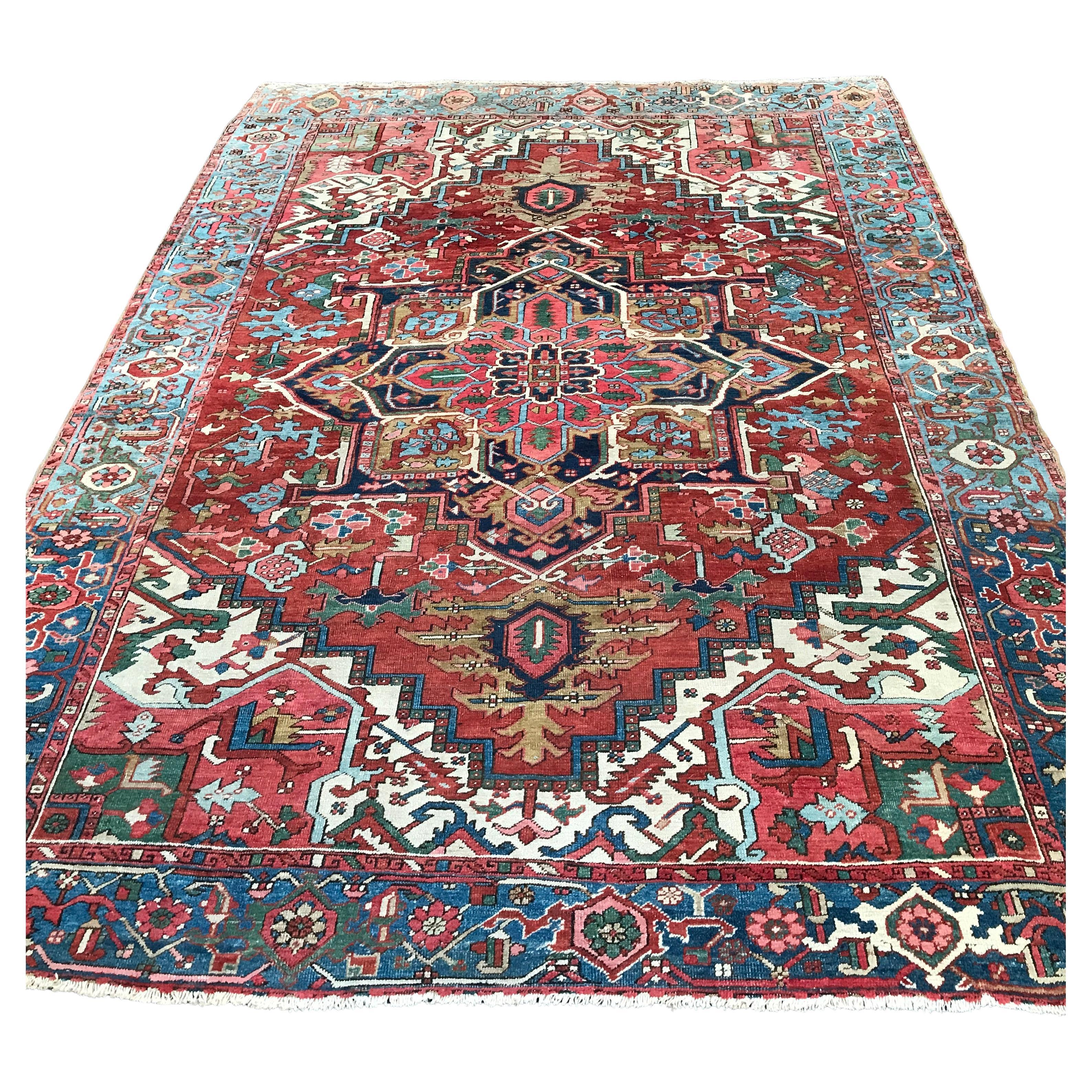 SUPERB Persian Heriz Rug - RR4857