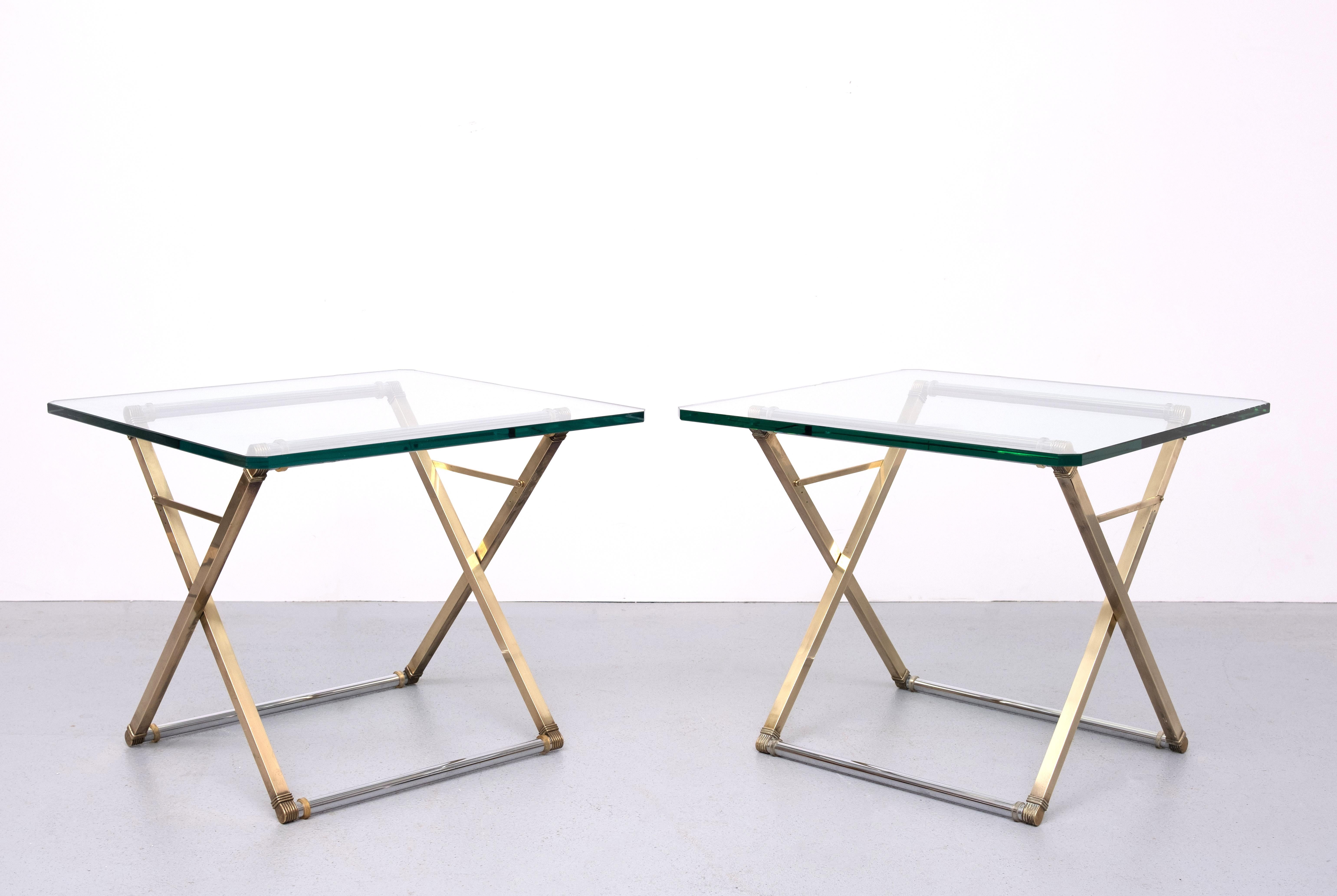 European Superb Peter Ghyczy side tables  1970s Holland For Sale