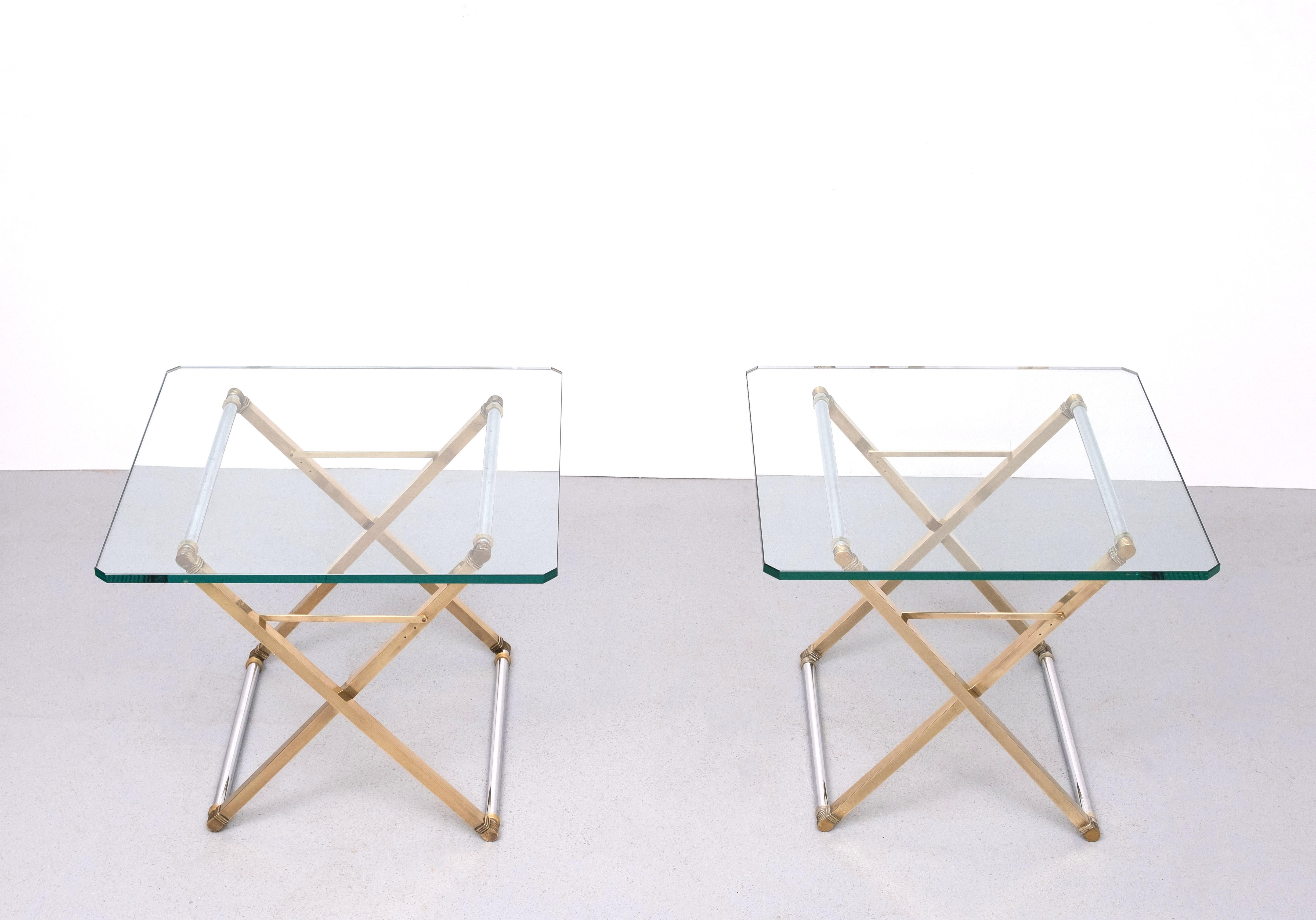 Superb Peter Ghyczy side tables  1970s Holland For Sale 1