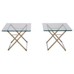 Superbes tables d'appoint de Peter Ghyczy  Hollande des années 1970