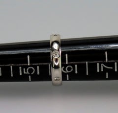 Superb Platinum Diamond Band .4 ct Size 5.75