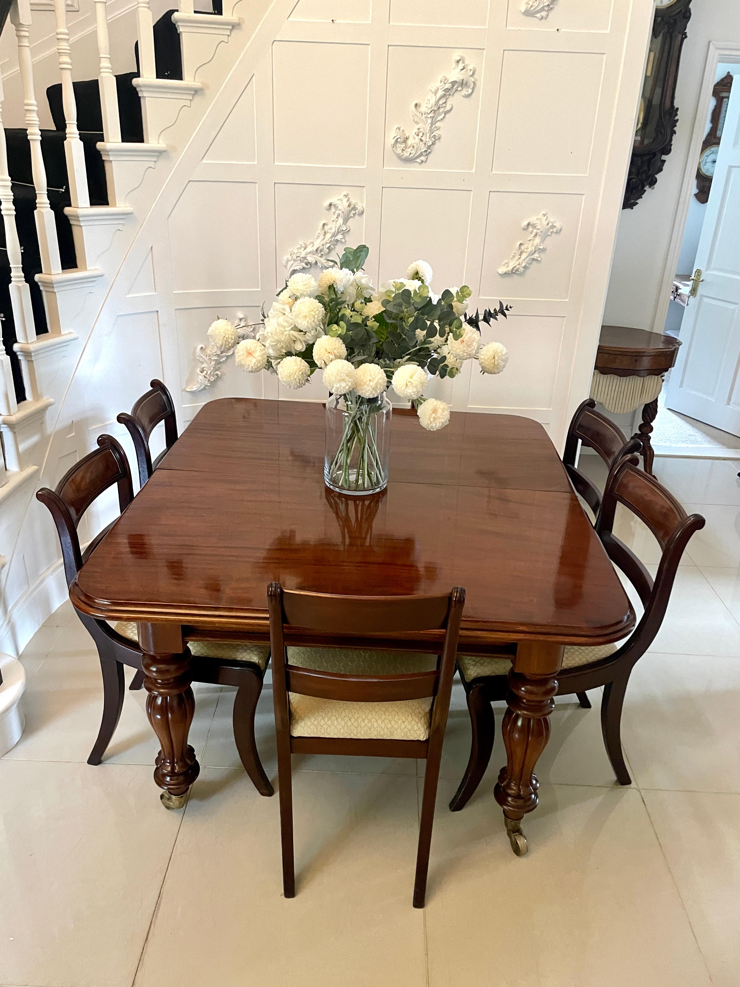 10 seater mahogany dining table
