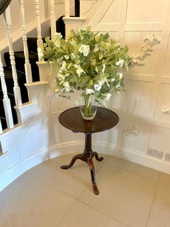 Superb Quality Antique George III Mahogany Lamp Table