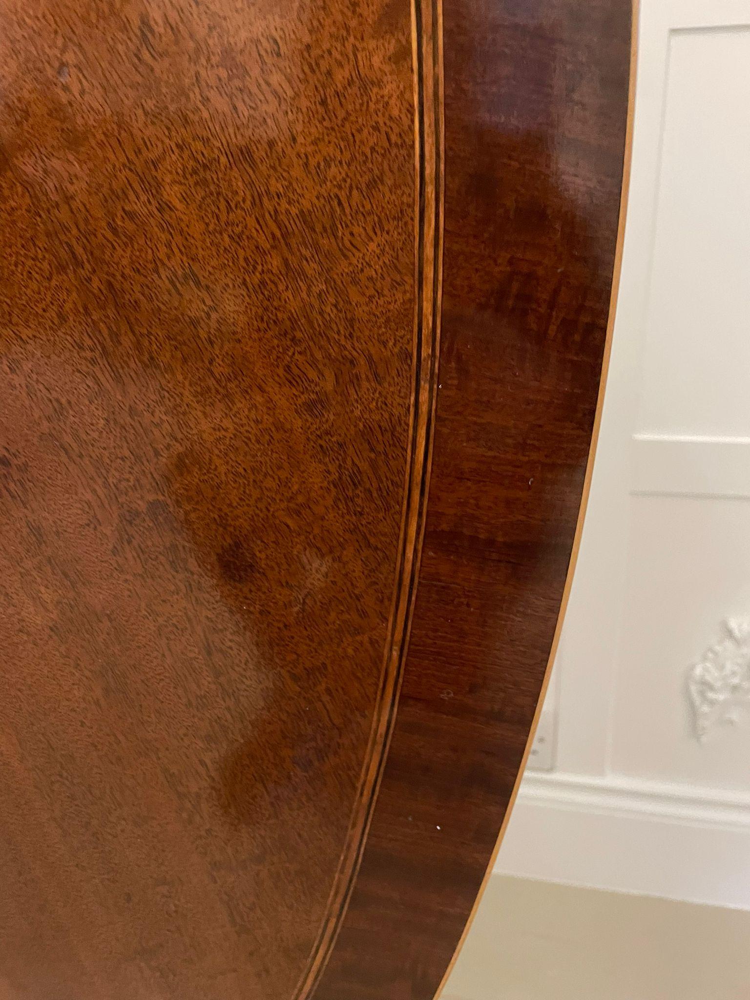 Superb Quality Antique George III Mahogany Oval Centre Table For Sale 5