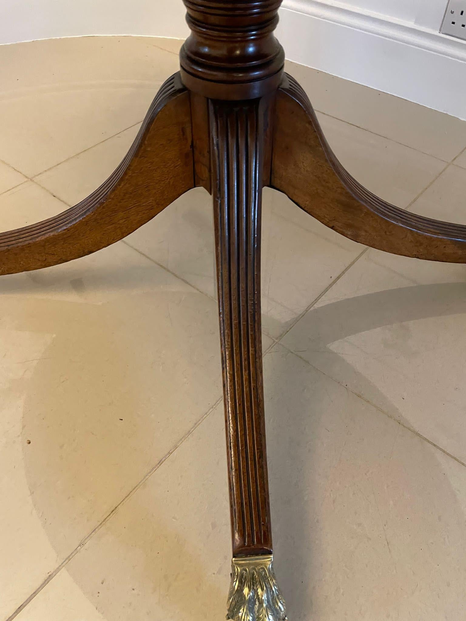 Superb Quality Antique George III Mahogany Oval Centre Table For Sale 8
