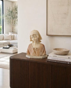 Superb Quality Antique Victorian Alabaster Bust