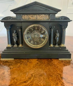 Superb Quality Antique Victorian Marble Mantle Clock