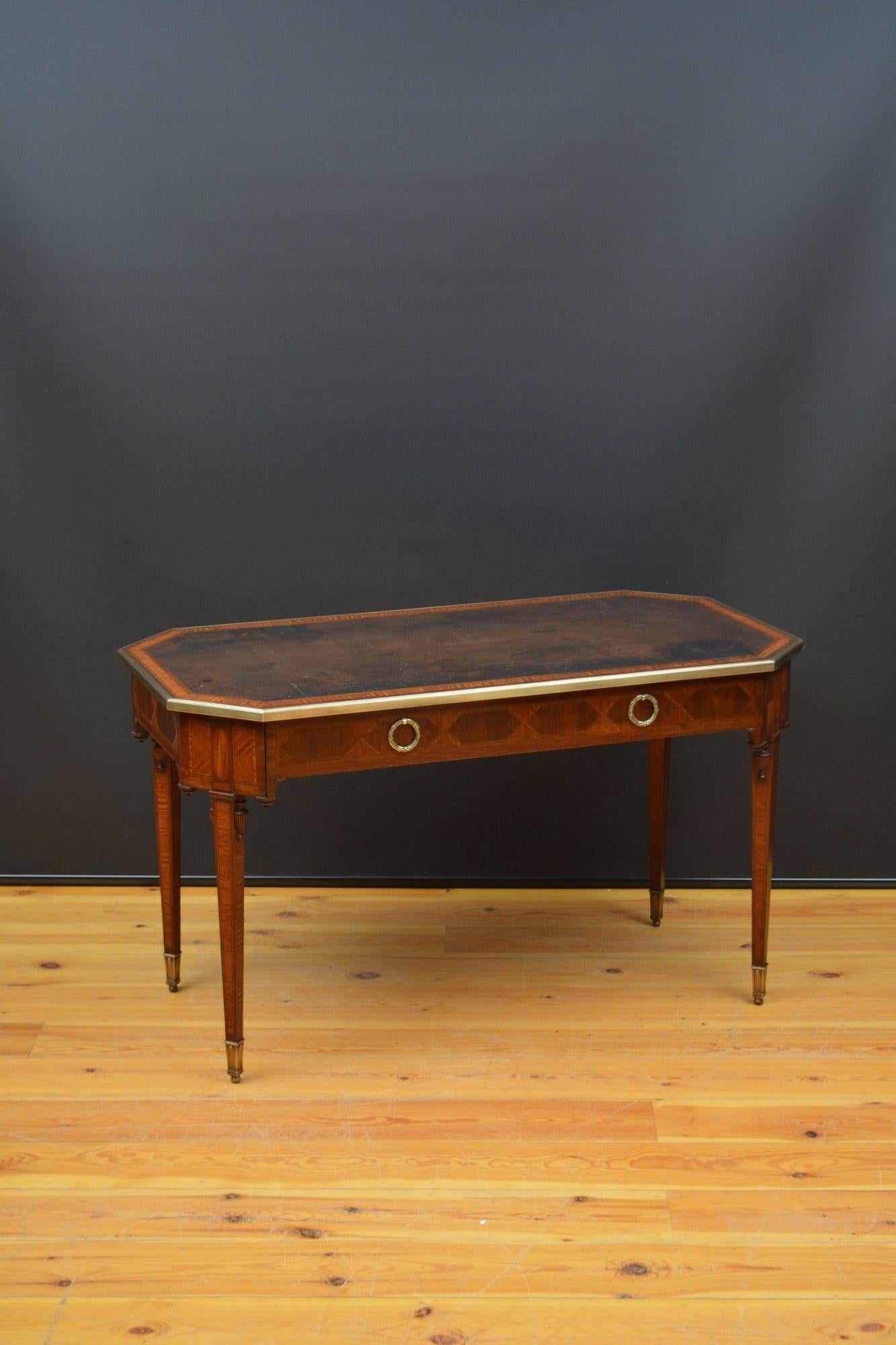 Table à écrire ancienne de grande qualité Bon état - En vente à Whaley Bridge, GB