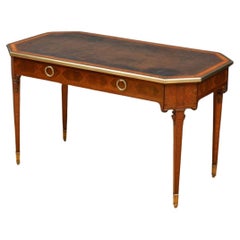 Mesa de escritorio antigua de excelente calidad