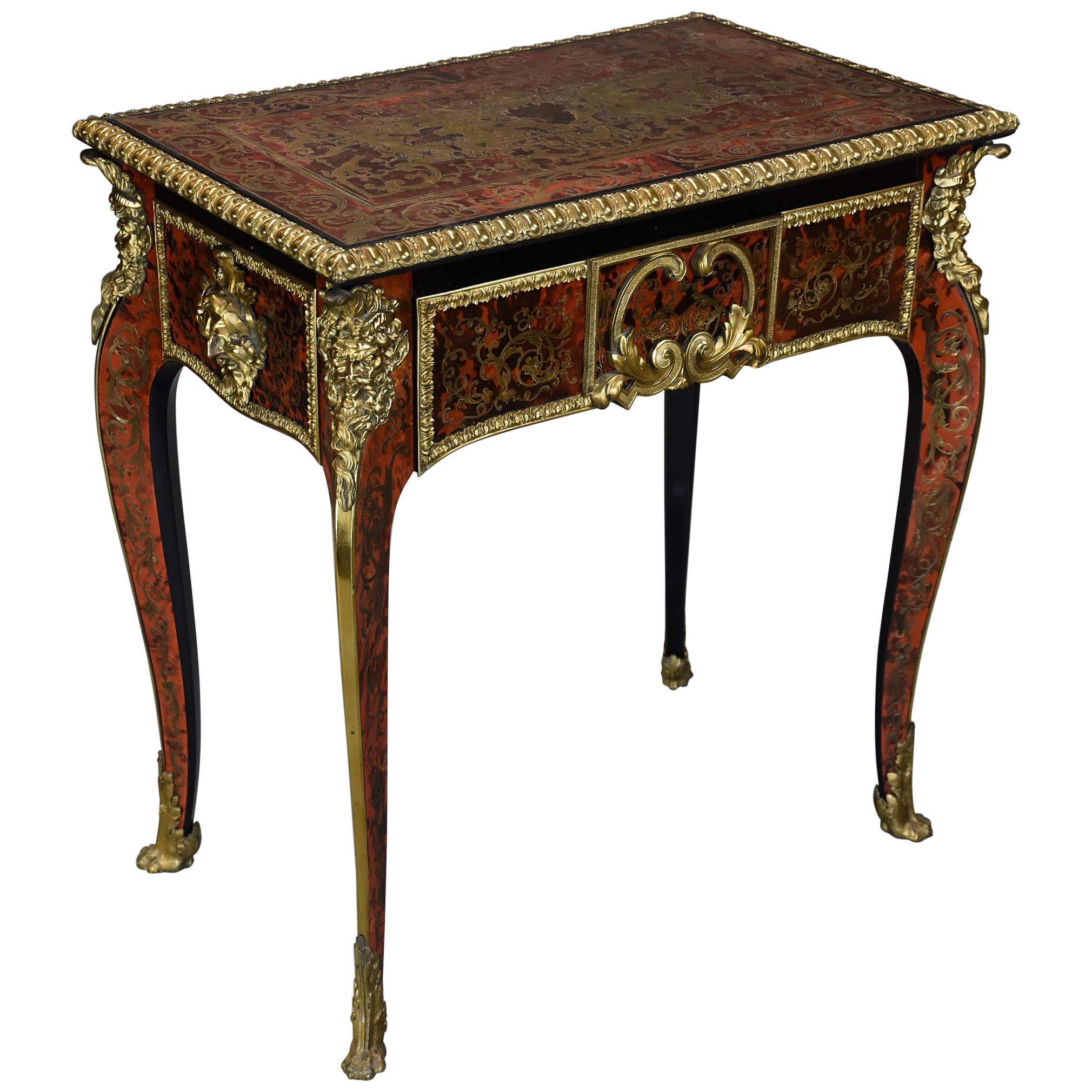 Superb Quality English 19th Century ‘Boulle’ Centre Table in the French Style For Sale