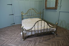 Superb Quality French Long King Size Brass Bed