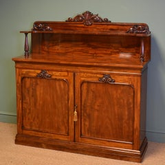 Superb Quality Gillows Figured Mahogany William IV Antique Chiffonier