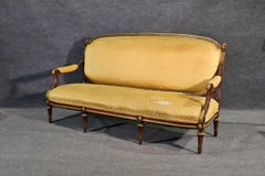 Superb Quality Louis XVI Bronze Mounted Sofa Settee Manner of Francois Linke