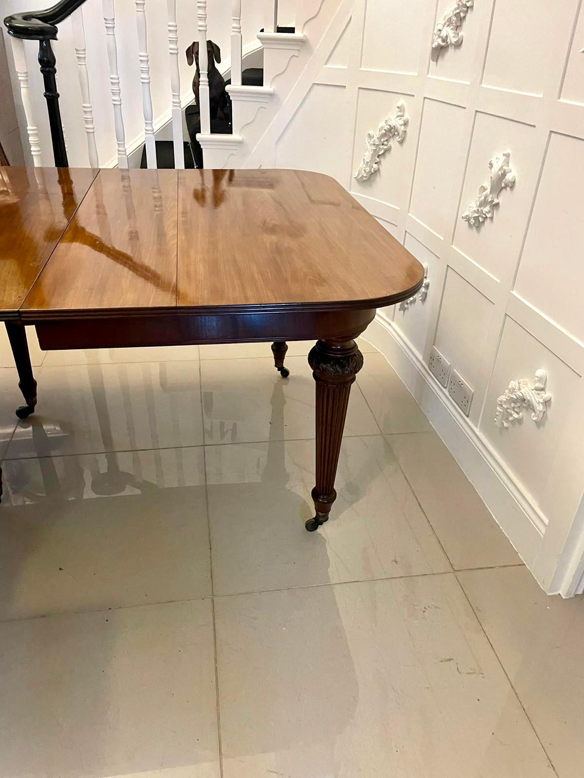 19th Century Superb Quality Metamorphic Antique Regency Mahogany Extending Dining Table For Sale