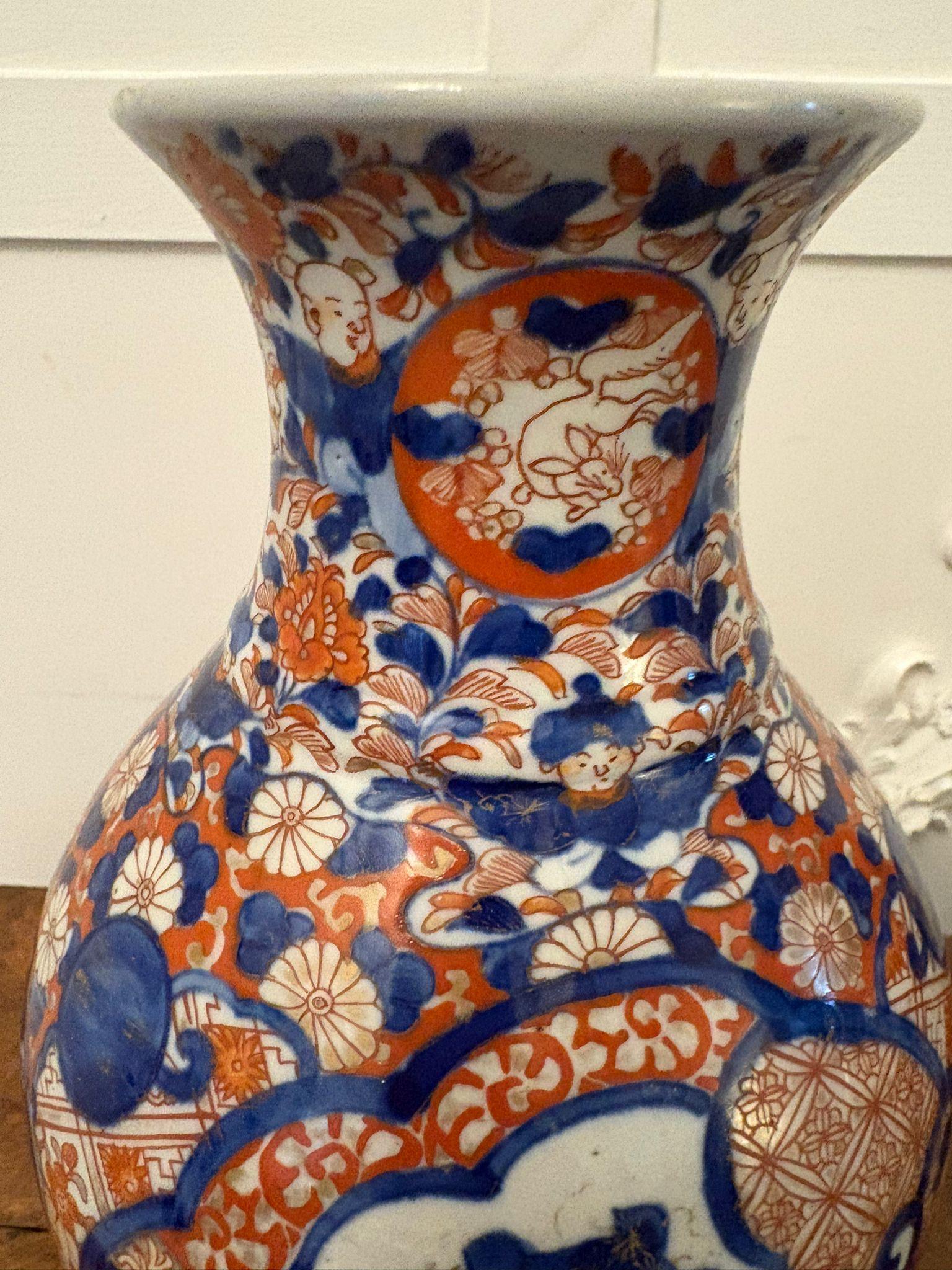 Superb Quality Pair of Antique 19th Century Japanese Imari Vases For ...