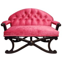 Superb Quality Victorian Aesthetic Period Ebonised and Gilt Sofa