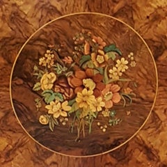 Superb Quality Victorian Burr Walnut Center Breakfast Table