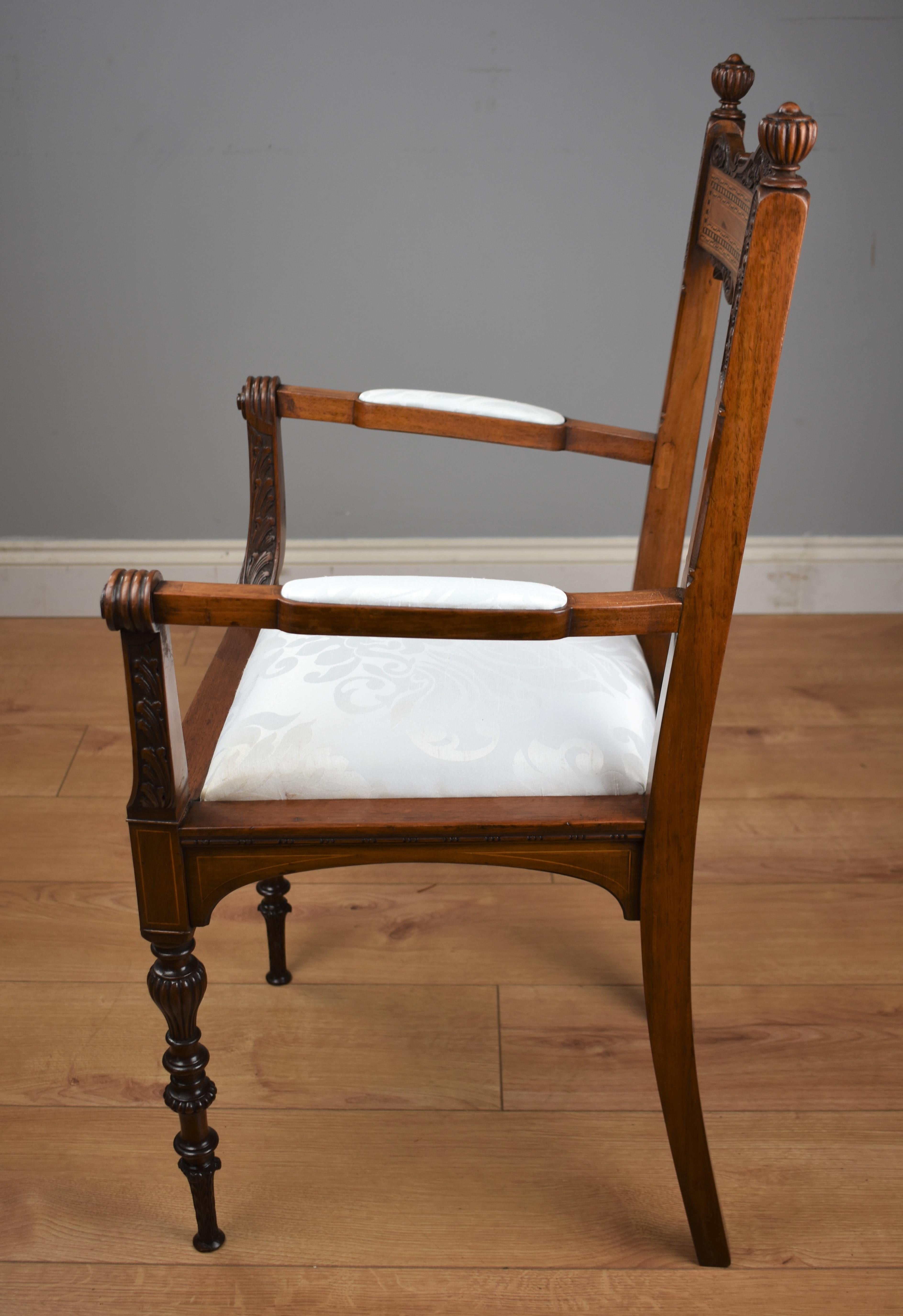 Superb Quality Victorian Mahogany Chairs 14