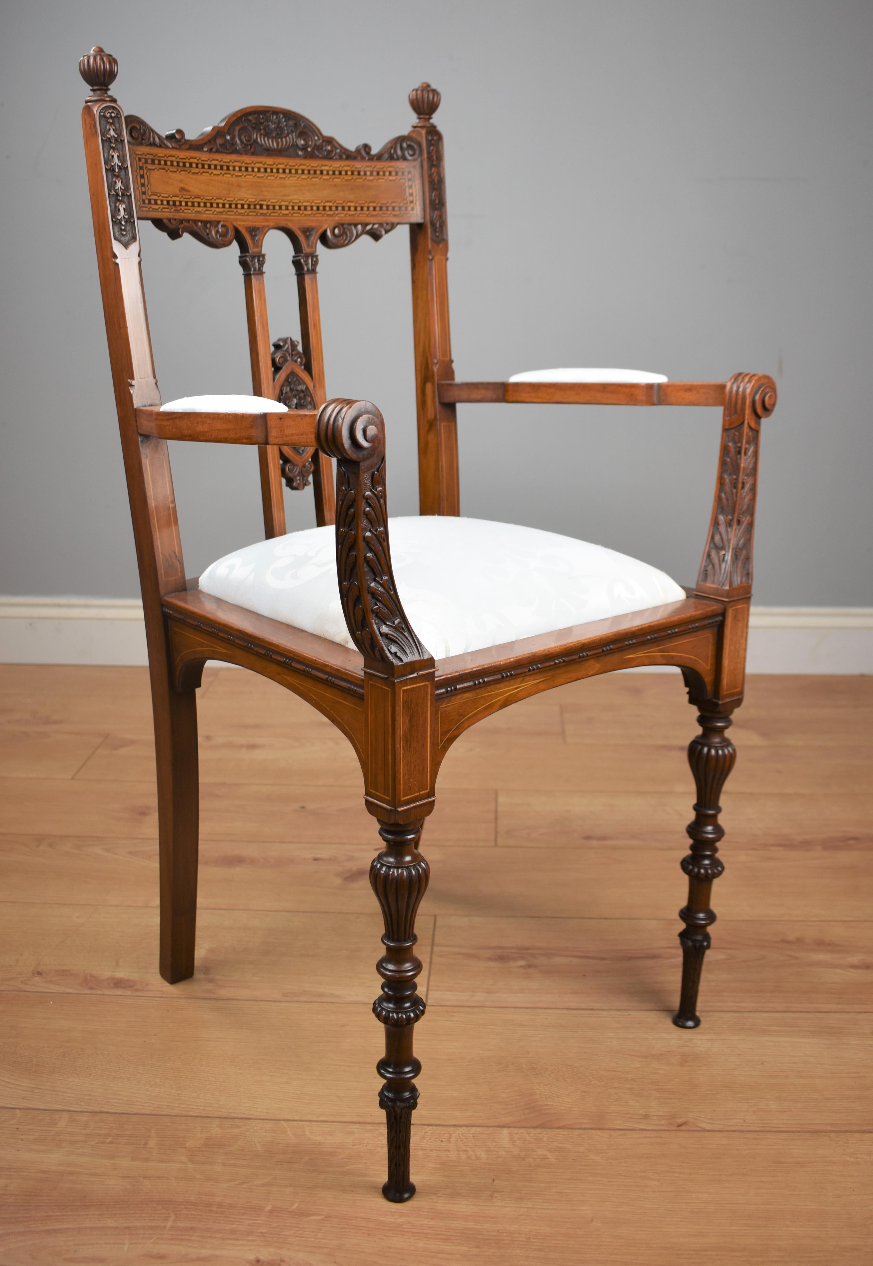 Superb Quality Victorian Mahogany Chairs 1