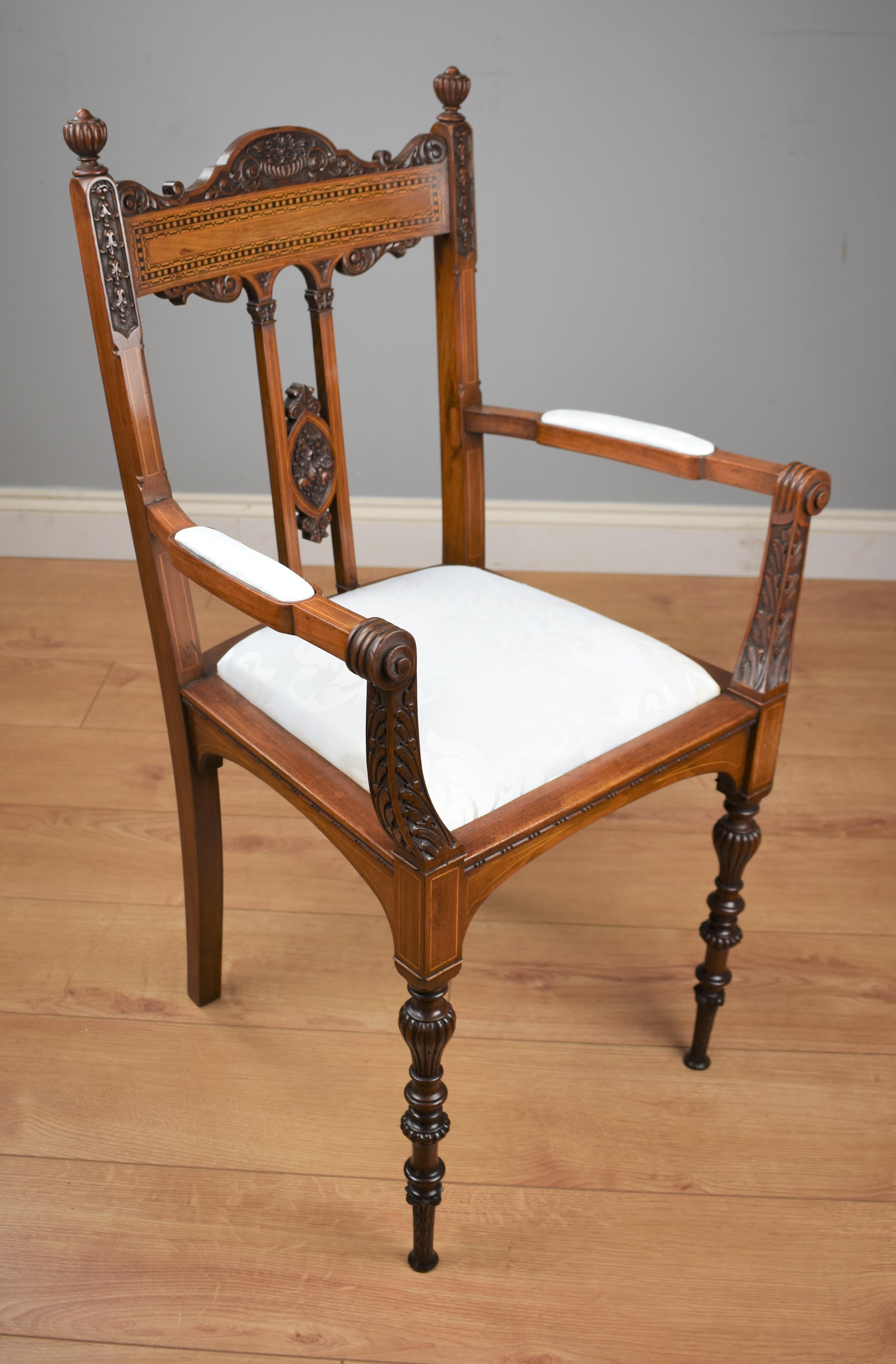 Superb Quality Victorian Mahogany Chairs 2