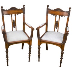 Superb Quality Victorian Mahogany Chairs