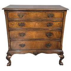 Superb Queen Anne Walnut Chest of Drawers