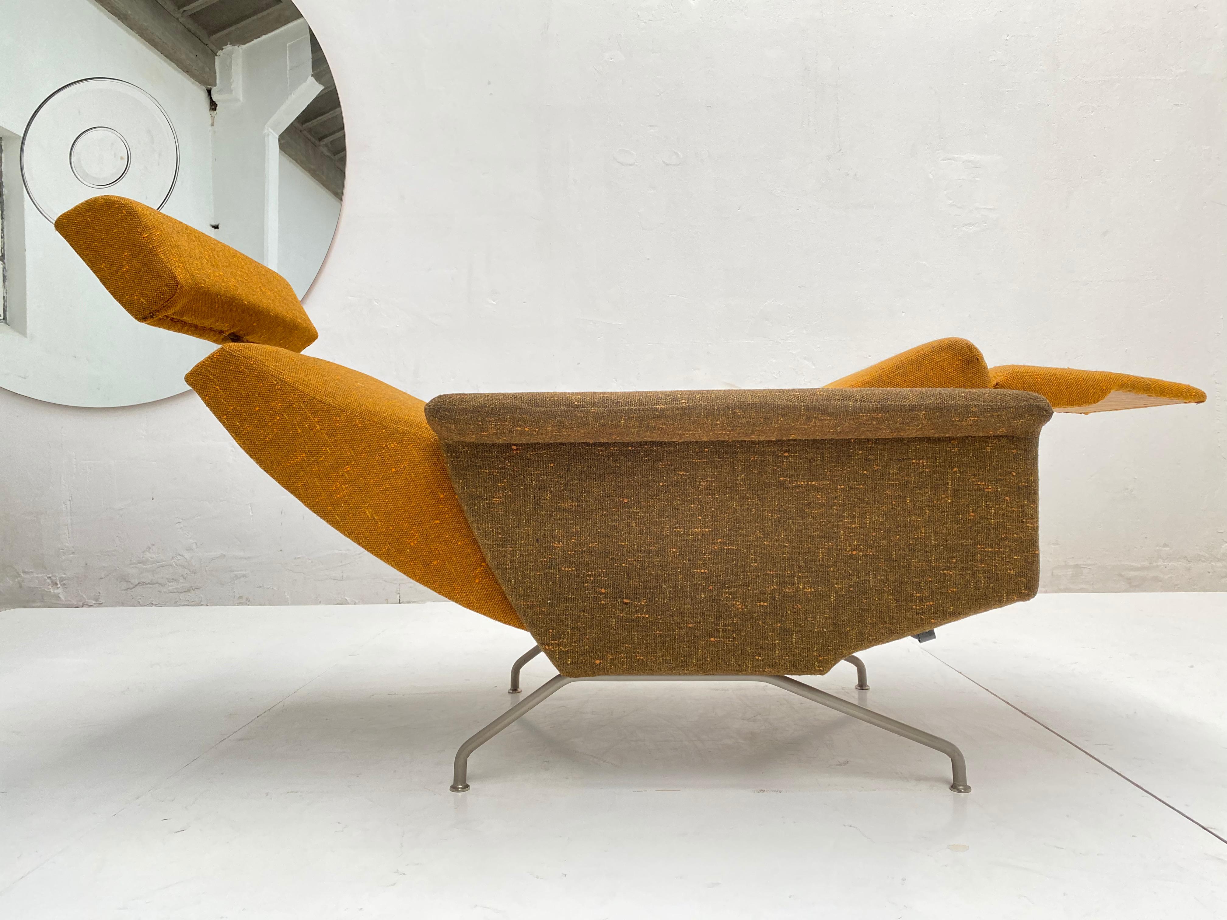 Superb Reclining Lounge Chair by Georges De Rijck for Beaufort Belgium, 1958 2
