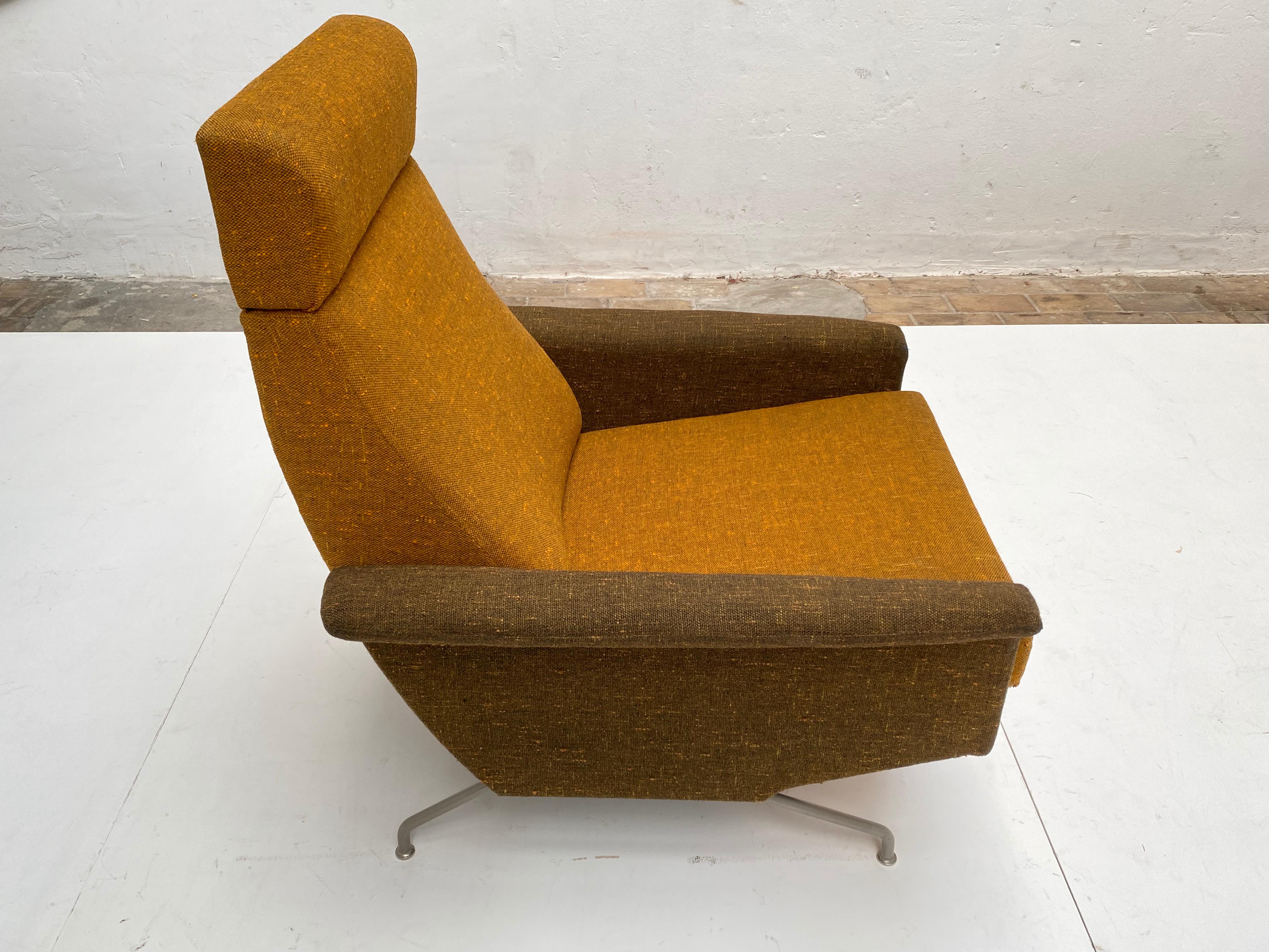 Superb Reclining Lounge Chair by Georges De Rijck for Beaufort Belgium, 1958 9