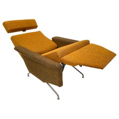 Superb Reclining Lounge Chair by Georges De Rijck for Beaufort Belgium, 1958