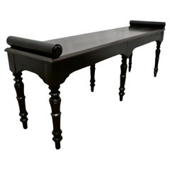 Superb Rosewood Willian IV Window Seat, Hall Bench