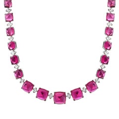 Platinum Link Necklaces