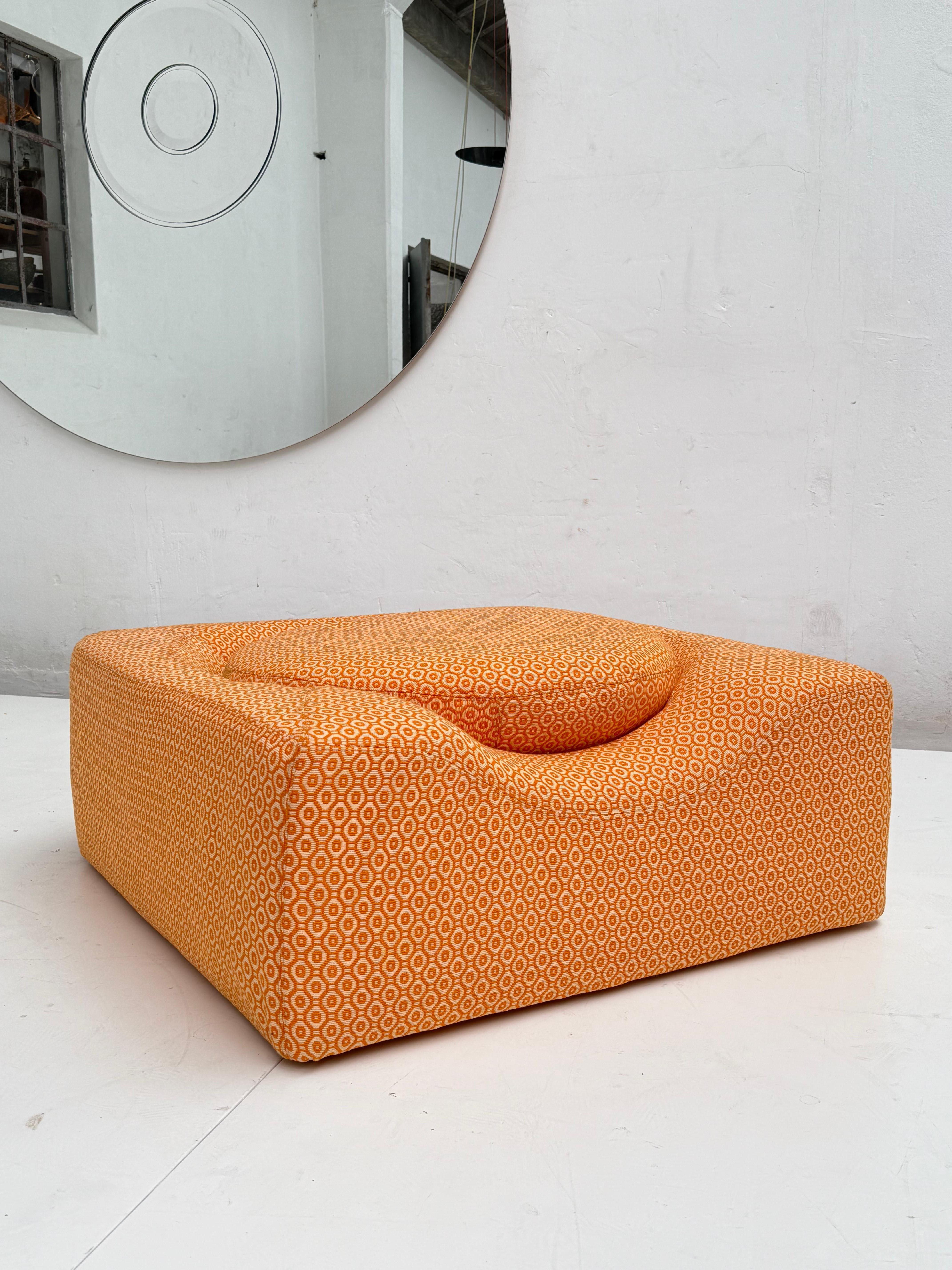 Superb Seventies Minimalist Space Age Lounge Chair Attrib. Klaus Uredat COR WDR For Sale 4
