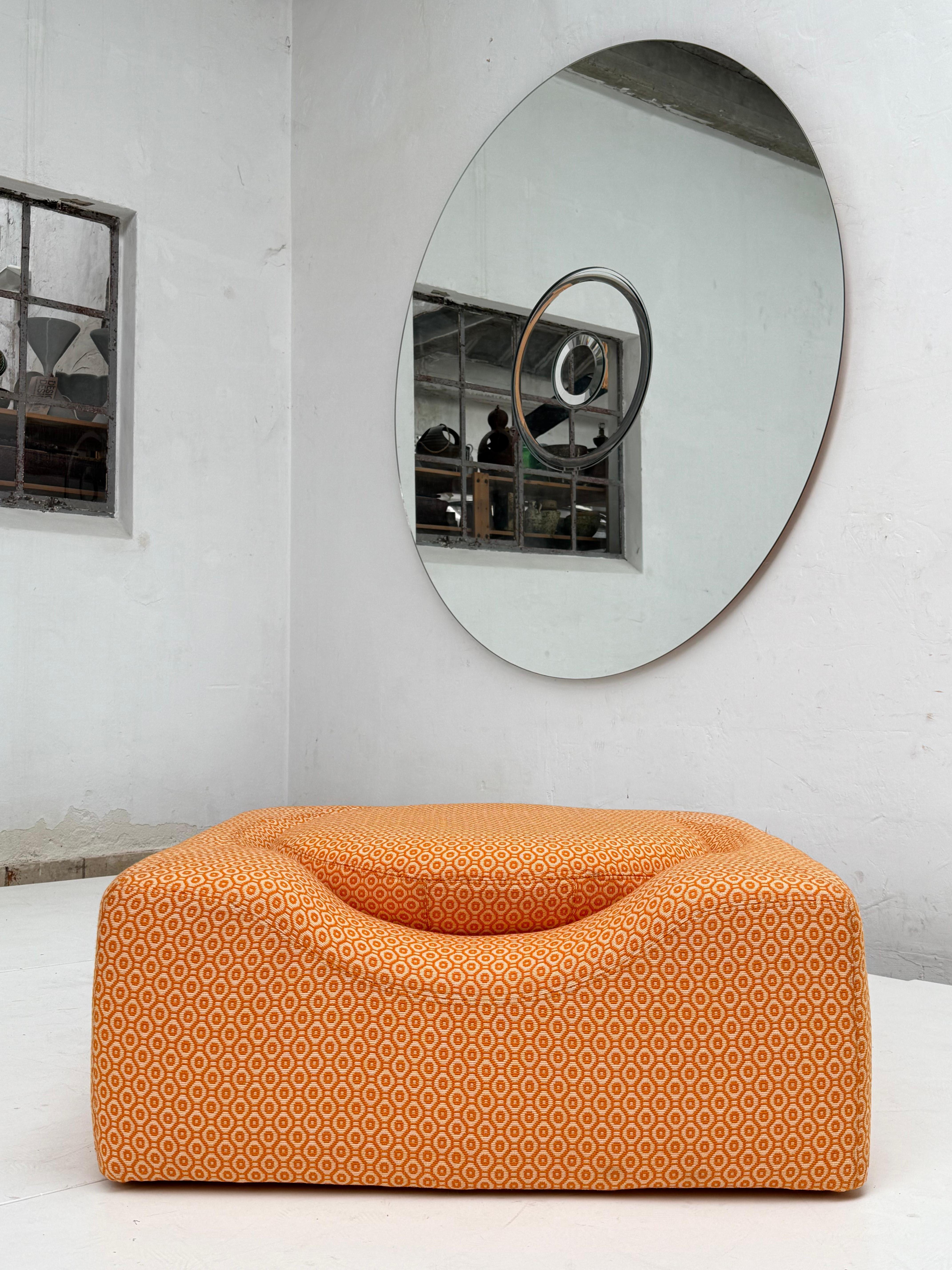 Superb Seventies Minimalist Space Age Lounge Chair Attrib. Klaus Uredat COR WDR For Sale 9
