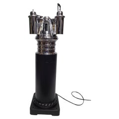 Superb Skylight Yacht Binnacle with Wood Base