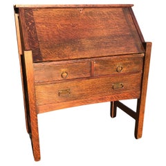 ANTIQUE nice  STICKLEY BROS  Drop Front Desk - W7568