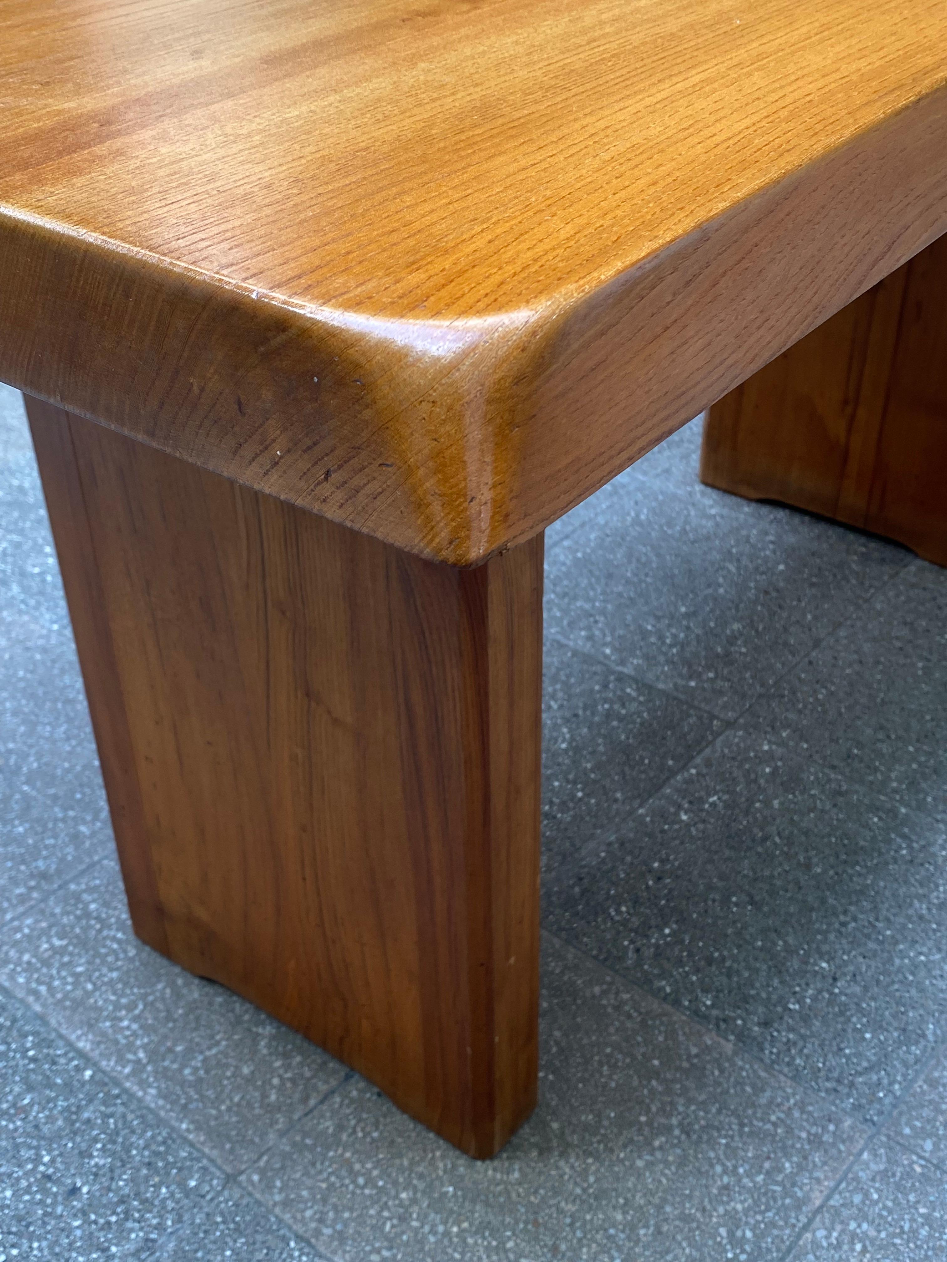 Mid-20th Century Superb Table T14 by Pierre Chapo, circa 1960 For Sale