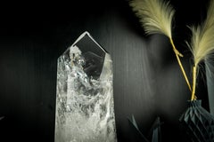 Superb Tall Lemurian Crystal Quartz Obelisk, Quartz Crystal Tower, Diamantina