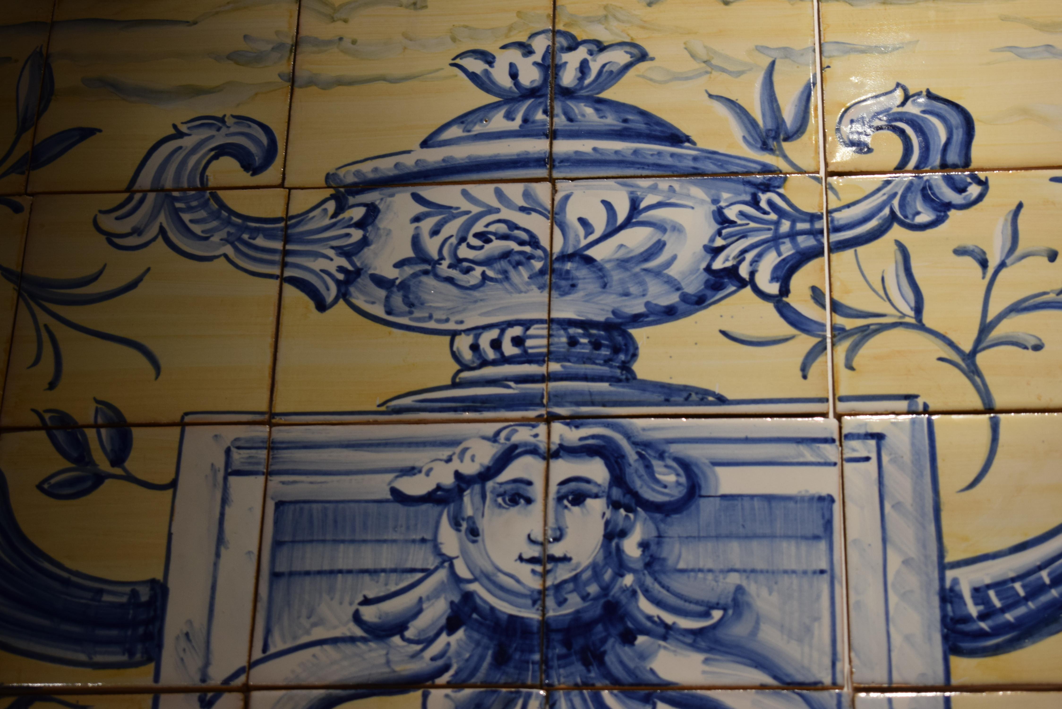 Ceramic Superb Tile Panel by Valerian Rybar  For Sale
