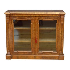 Superb Victorian Bookcase or Display Cabinet