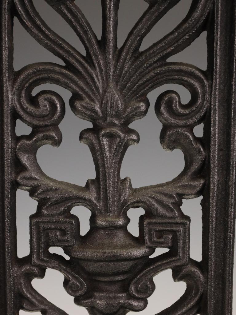 Superb Victorian Cast Iron Stick Stand/Umbrella Stand with Neo-Classical Detail For Sale 6