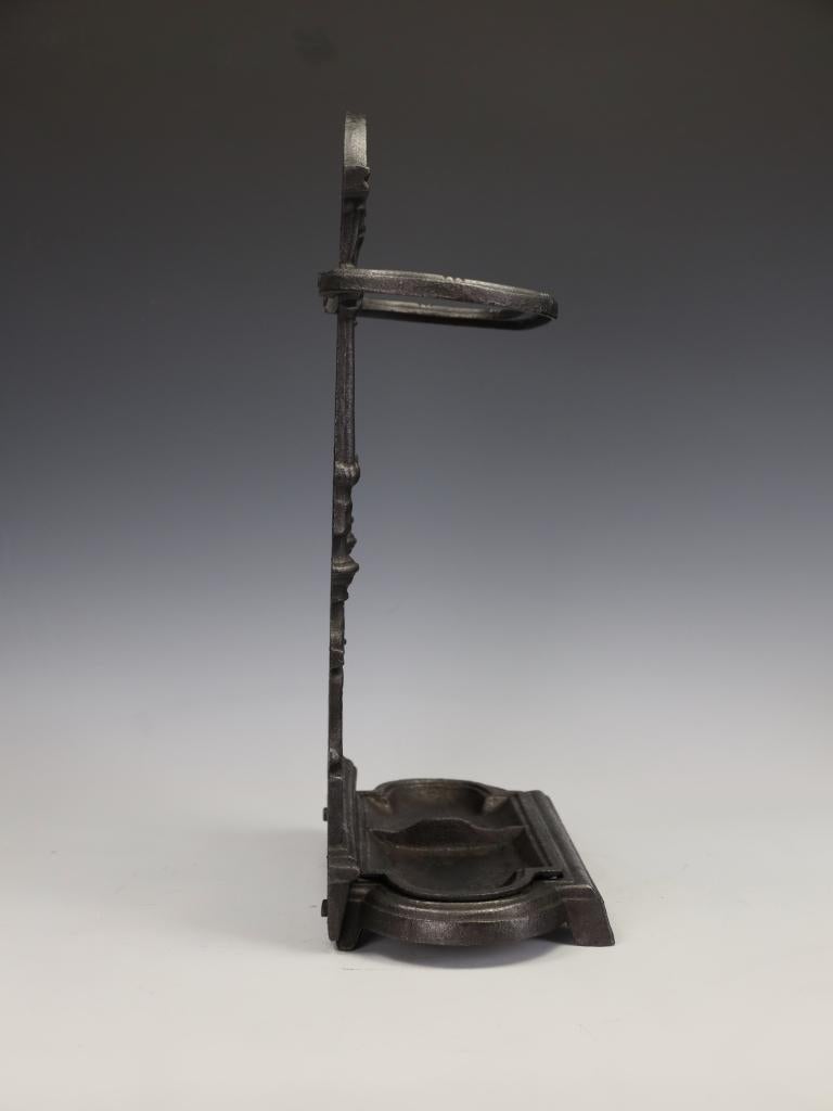 Wrought Iron Superb Victorian Cast Iron Stick Stand/Umbrella Stand with Neo-Classical Detail For Sale