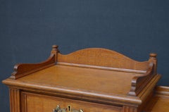 Superb Victorian Oak Desk by Maple & Co.