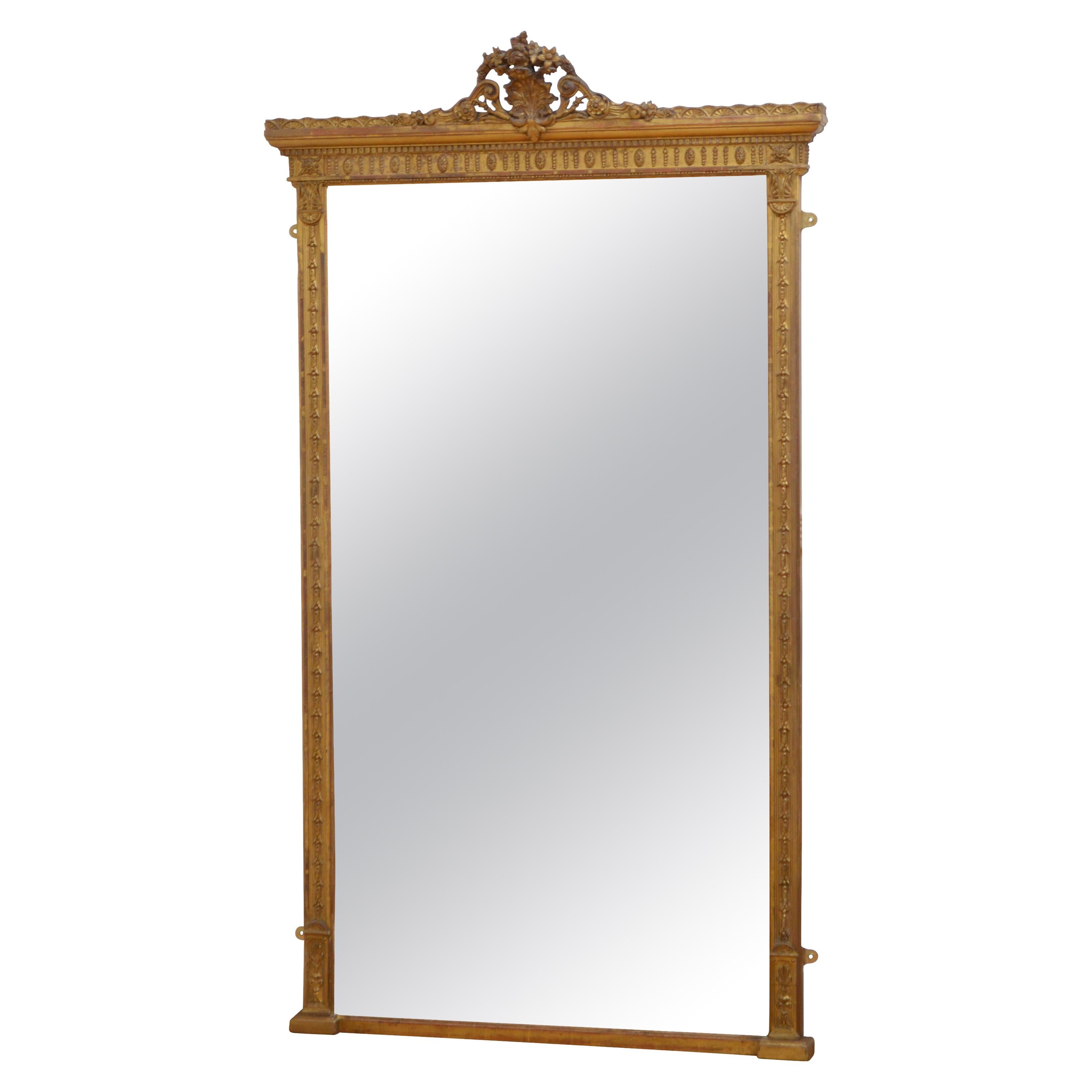 Victorian Pier Mirror For Sale at 1stdibs