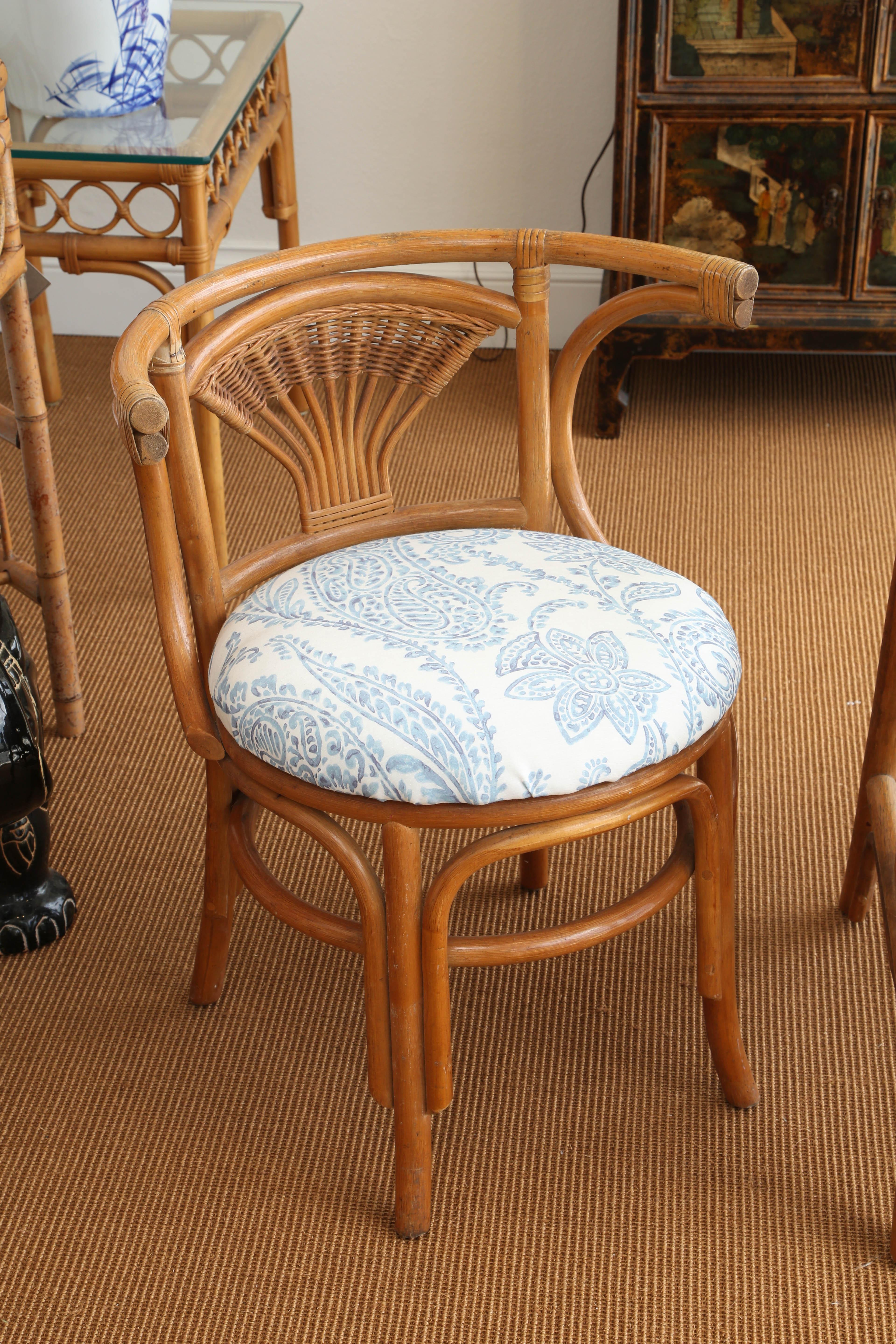 vintage rattan bistro set