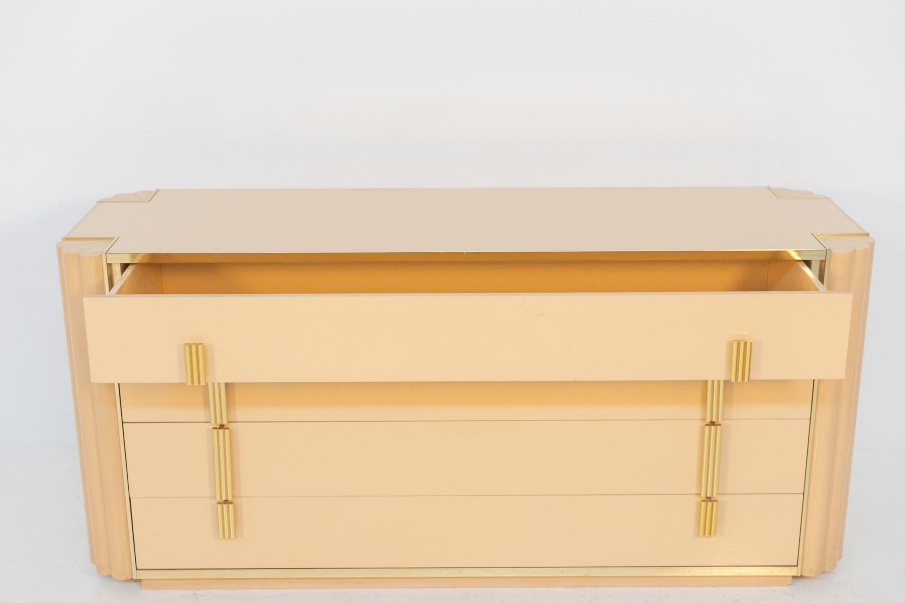 Superb Vintage Dresser by Alain Delon for Maison Jansen 1