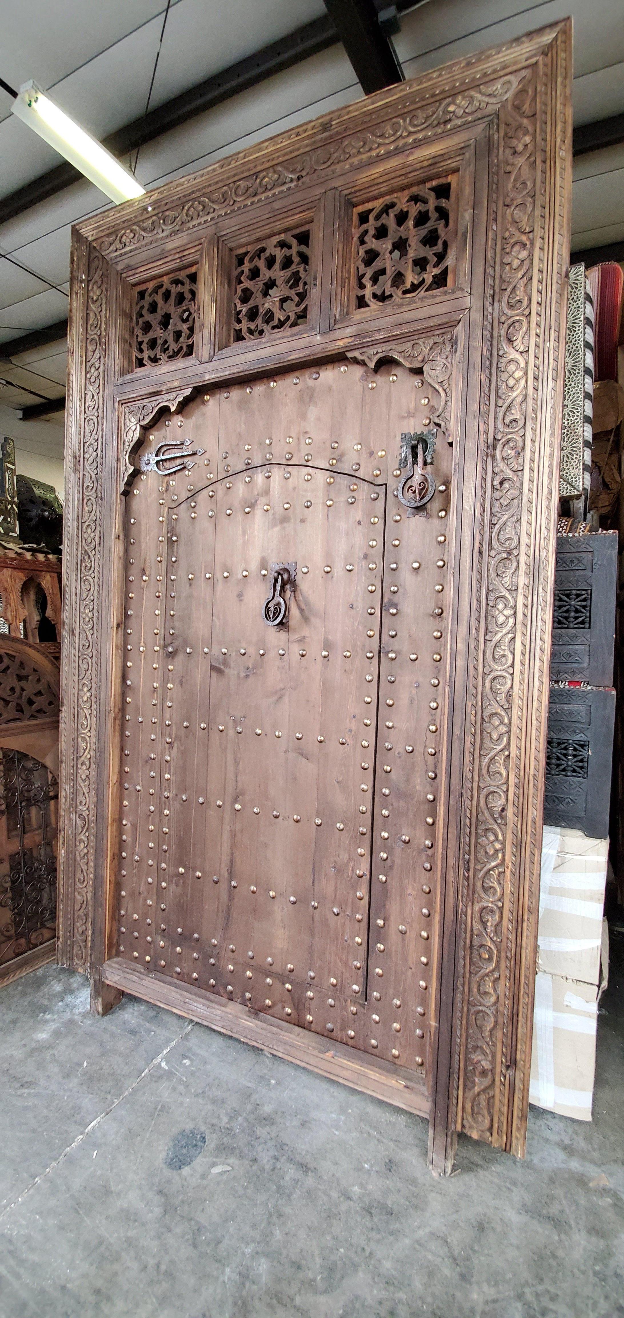 vintage carved doors