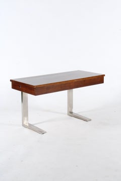 Superb Vintage Italian Vanity / Dressing Table With Seating & Storage