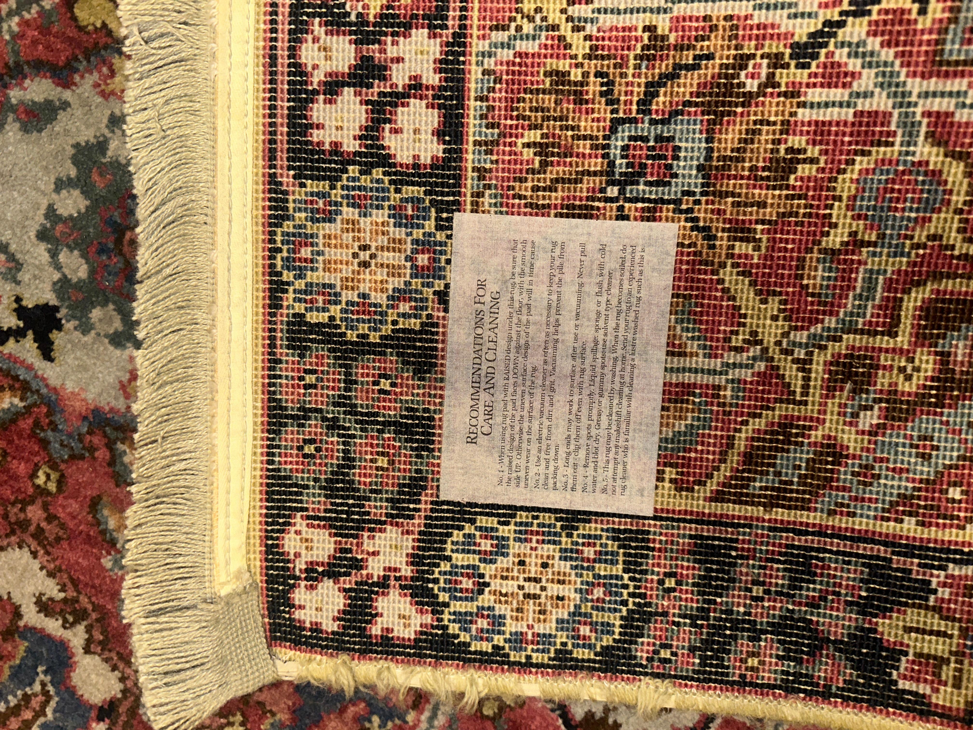 Superbe tapis Karastan - Williamsburg Design -Shampooed 51