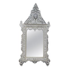 Superb Vintage Large Mother of Pearl Mirror
