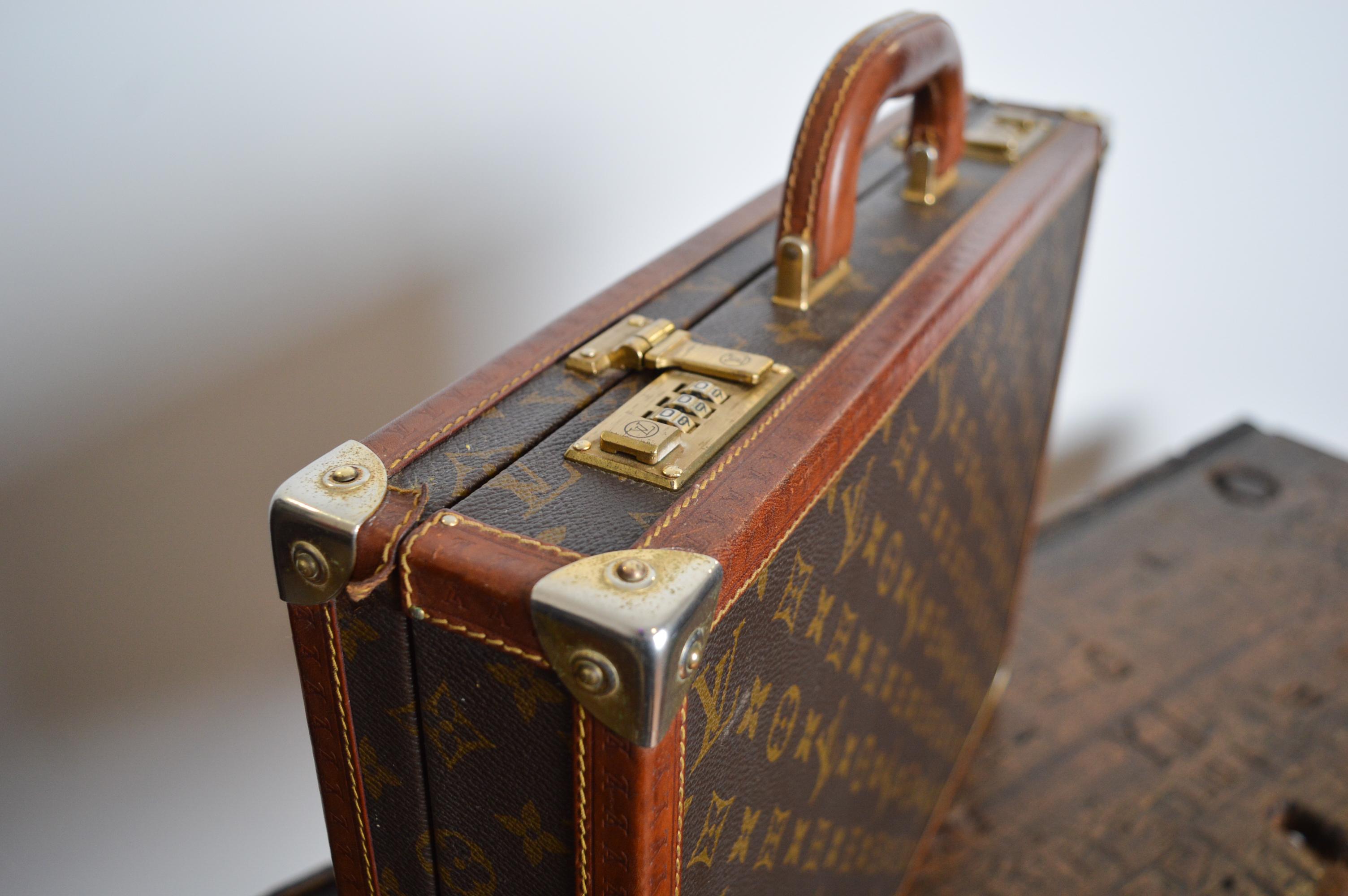 Splendida valigetta Louis Vuitton d'epoca - Monogram Attaché Case 10
